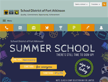 Tablet Screenshot of fortschools.org